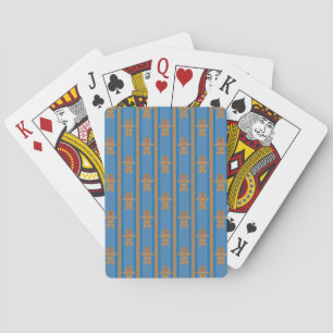 Jeu De Cartes Homme de pain d'épices amusant et fantaisiste