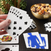 Jeu De Cartes Homme en pose (In Situ)