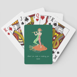 Jeu De Cartes Homme et poisson