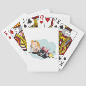 Jeu De Cartes Homme-fusée (dos)