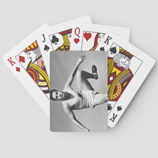 Jeu De Cartes Homme Hurdling (dos)