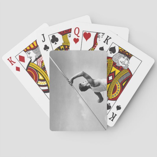 Jeu De Cartes Homme lançant un javelot (dos)