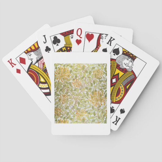Jeu De Cartes Honeysuckle design, 1883 (dos)