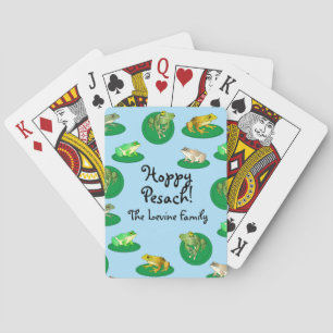 Jeu De Cartes Hoppy Pesach ! Cartes de lecture personnalisées