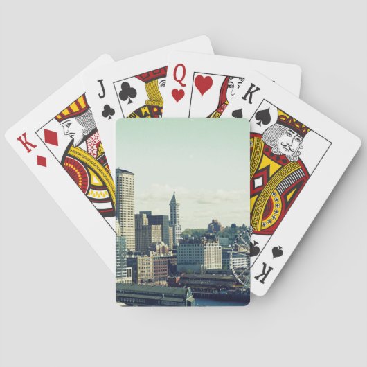 Jeu De Cartes Horizon de Seattle (dos)
