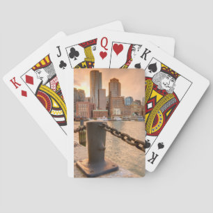 Jeu De Cartes Horizon de secteur financier de Boston