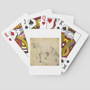 Jeu De Cartes Horse, 1503 (pen and ink on paper)