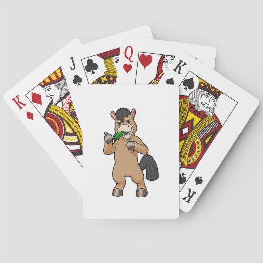 Jeu De Cartes Horse at Eating Vegan (dos)