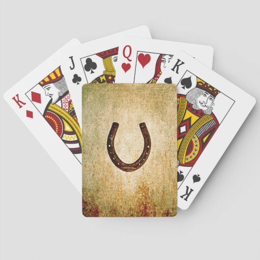 Jeu De Cartes Horseshoe (dos)