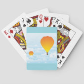 Jeu De Cartes Hot Air Balloons In Clouds (dos)