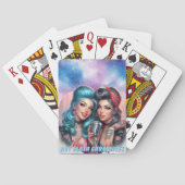 Jeu De Cartes Hot Flash Chronicles Jouer à l'affaire de carte et (dos)