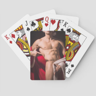 Jeu De Cartes Hot Guy Poses Sexy Shirless Père Noël