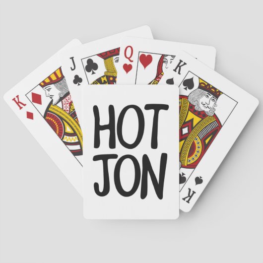 JEU DE CARTES HOT JON (dos)