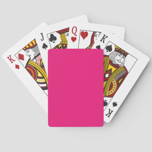 Jeu De Cartes Hot Pink Poker jouer aux cartes (dos)