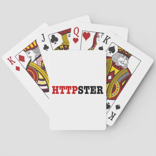 JEU DE CARTES HTTPSTER (dos)