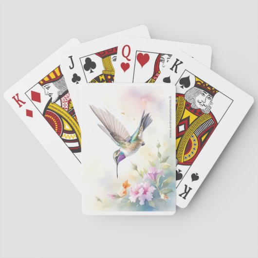 Jeu De Cartes Hummingbird (dos)