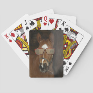 Jeu De Cartes Humoristique Cheval Foie Fumer Cigar Jouer Cartes