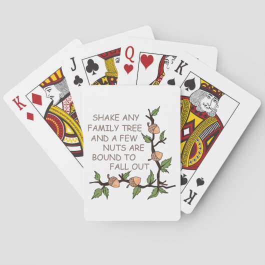Jeu De Cartes Humour de l'arbre généalogique (dos)