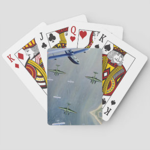 Jeu De Cartes hydravions, 1933 (huile sur toile)