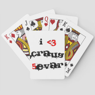 Jeu De Cartes I <3 Craug 5evar