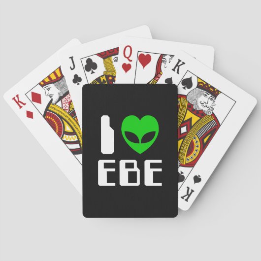 Jeu De Cartes I Alien Heart EBE (dos)