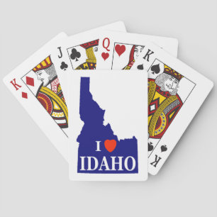 Jeu De Cartes I Coeur (Amour) Idaho