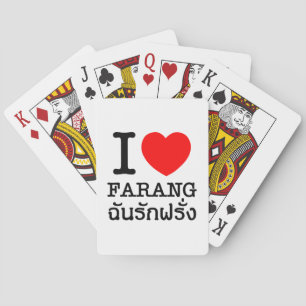 Jeu De Cartes I Heart (Amour) Farang