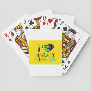 Jeu De Cartes I Heart Hillary Clinton : Graffiti Expression Art