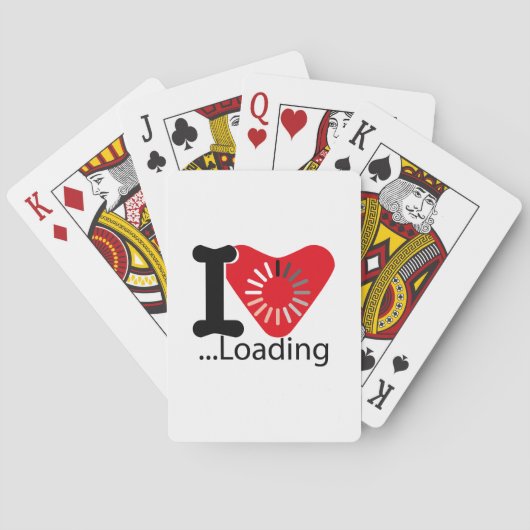JEU DE CARTES I LOADING HEART BY MASANSER PIXELAT (dos)