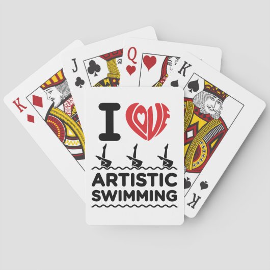 Jeu De Cartes I Love Artistic Swimmer Synchro (dos)