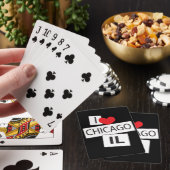 Jeu De Cartes I Love Chicago IL (In Situ)