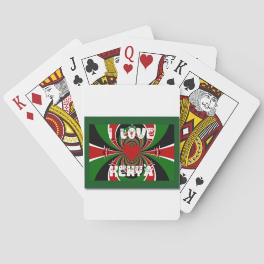 Jeu De Cartes I Love Kenya Hakuna Matata Dons (dos)