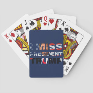 Jeu De Cartes I Miss Président Trump