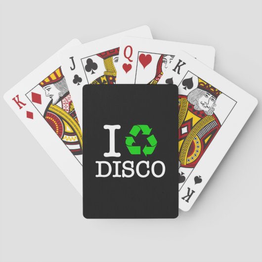 Jeu De Cartes I Recycle Disco (dos)