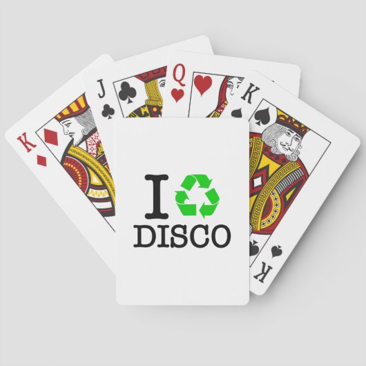 Jeu De Cartes I Recycle Disco (dos)
