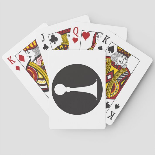 Jeu De Cartes Icône Corne (dos)