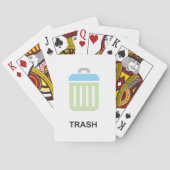 Jeu De Cartes Icône Trash Lecture Cartes (dos)