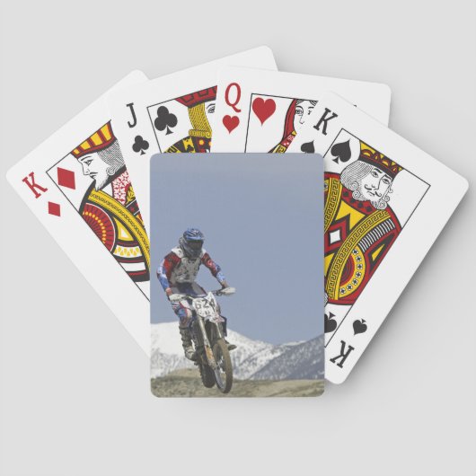 Jeu De Cartes Idaho, Motocross Racing, Motorcycle Racing (dos)
