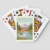 Jeu De Cartes Idaho vintage (dos)