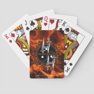 Jeu De Cartes Ignorer - Hunter Holmes Jouant aux cartes