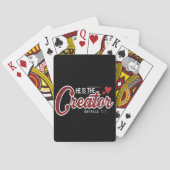 Jeu De Cartes Il est le Créateur (dos)