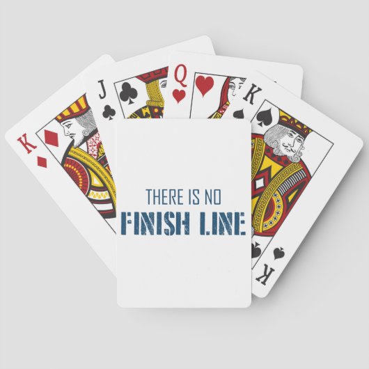 Jeu De Cartes Il N'Y A Pas De Ligne De Fin (dos)