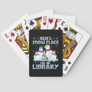 Jeu De Cartes Il n'y a pas d'endroit comme la bibliothèque de No