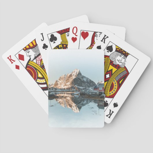 Jeu De Cartes Îles Reine Lofoten (dos)