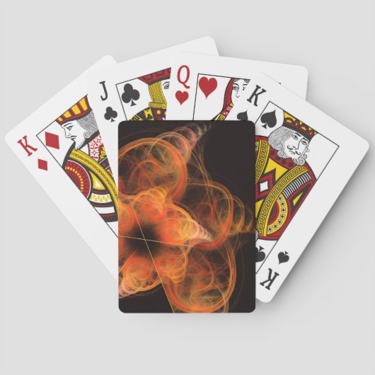 Jeu De Cartes Illuminations Art Abstrait Abstrait (dos)