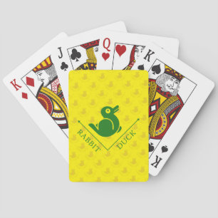 Jeu De Cartes Illusion de lapin de canard
