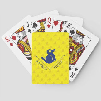 Jeu De Cartes Illusion de lapin de canard