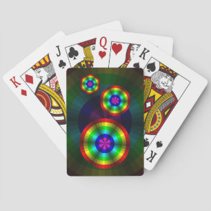 Jeu De Cartes Illusion Optique Arc-en-ciel Classic Playing Carte