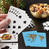 Jeu De Cartes Illustration d'angelfish (In Situ)
