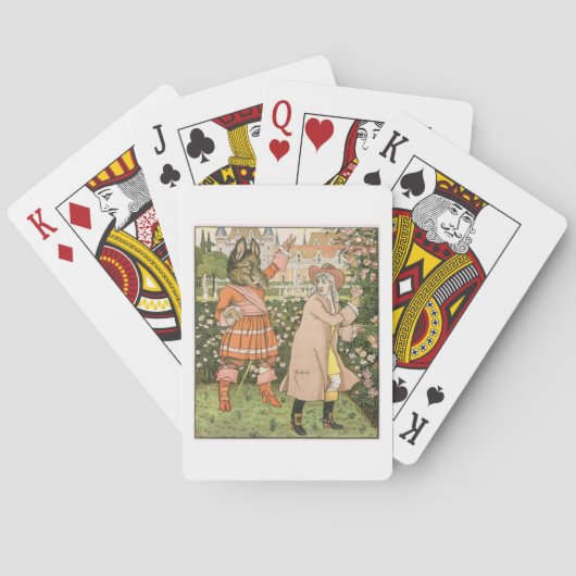 Jeu De Cartes Illustration de Beauty and the Beast, 1901 (colo (dos)